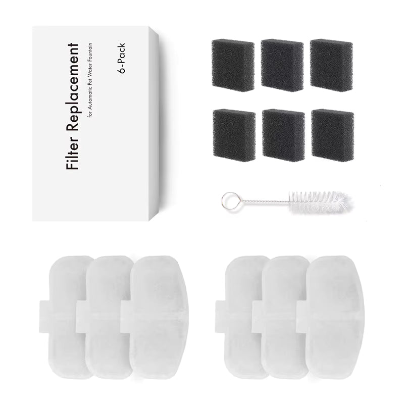 Set filtre dispenser apa tip fantana pisici si caini WF116