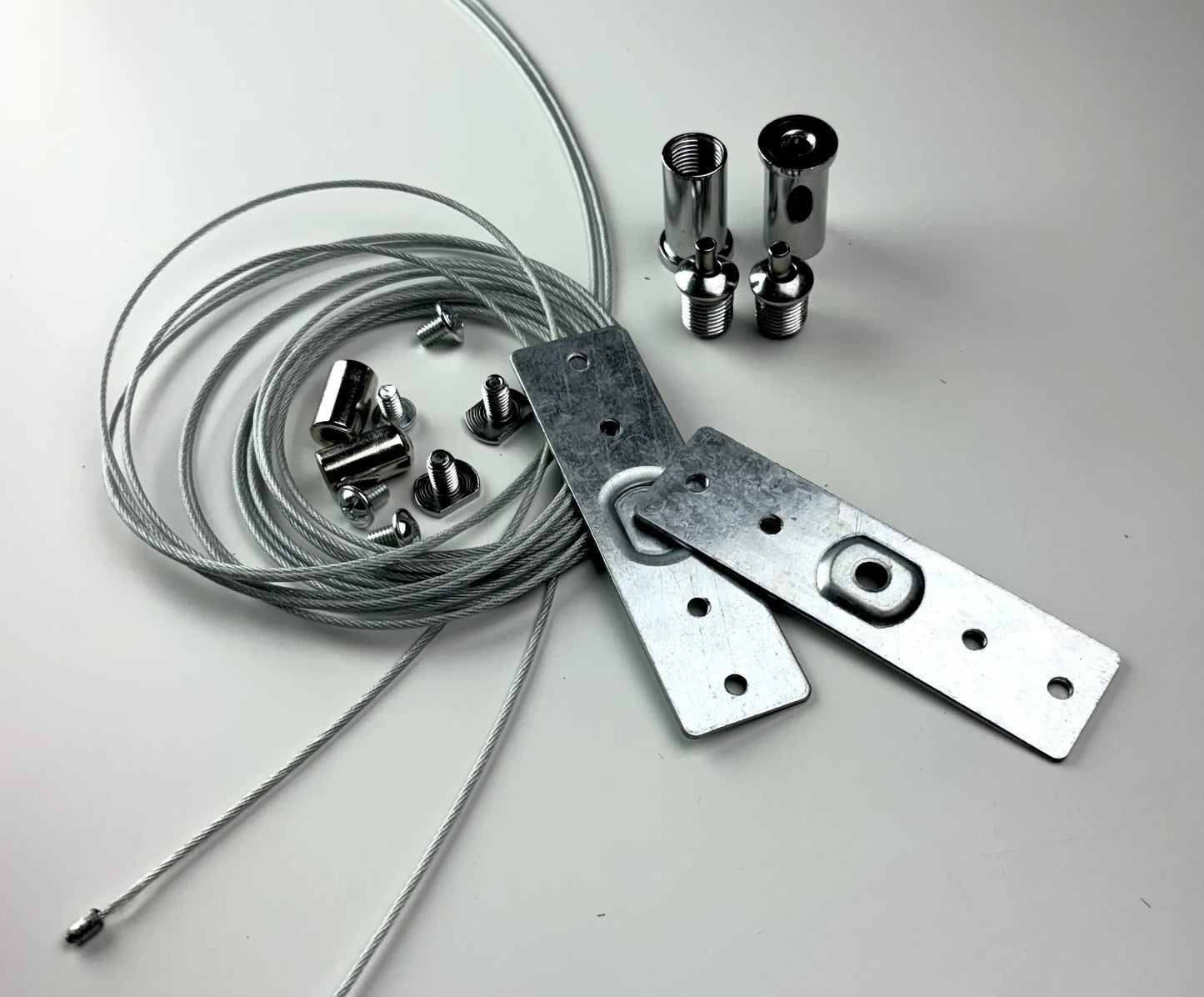 Accesorii Montaj Șină Magnetică - Colțuri & Sârmă de Suspendare