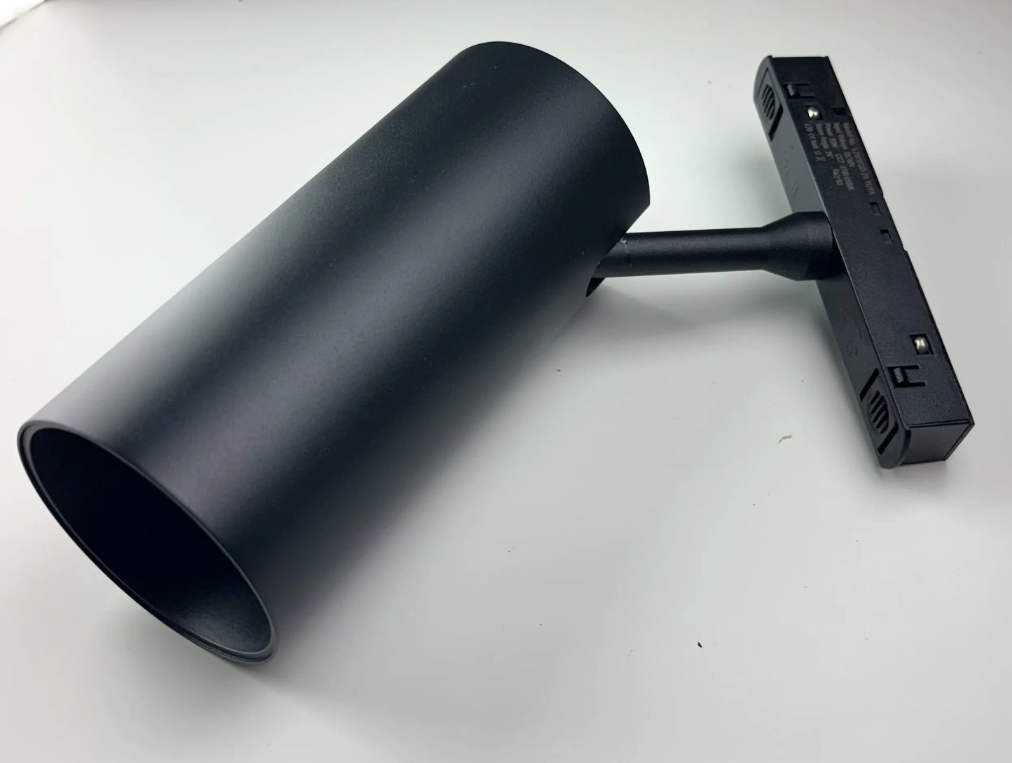 Magnetic track spotlight 20W 48V 120° matte black large room