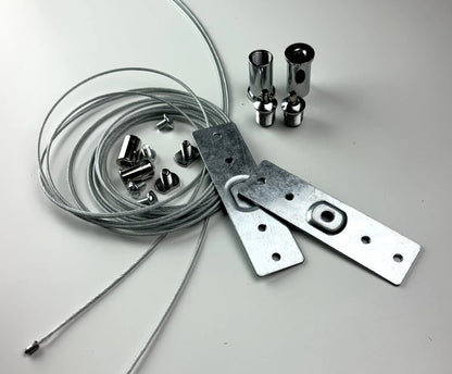 Accesorii Montaj Șină Magnetică - Colțuri & Sârmă de Suspendare