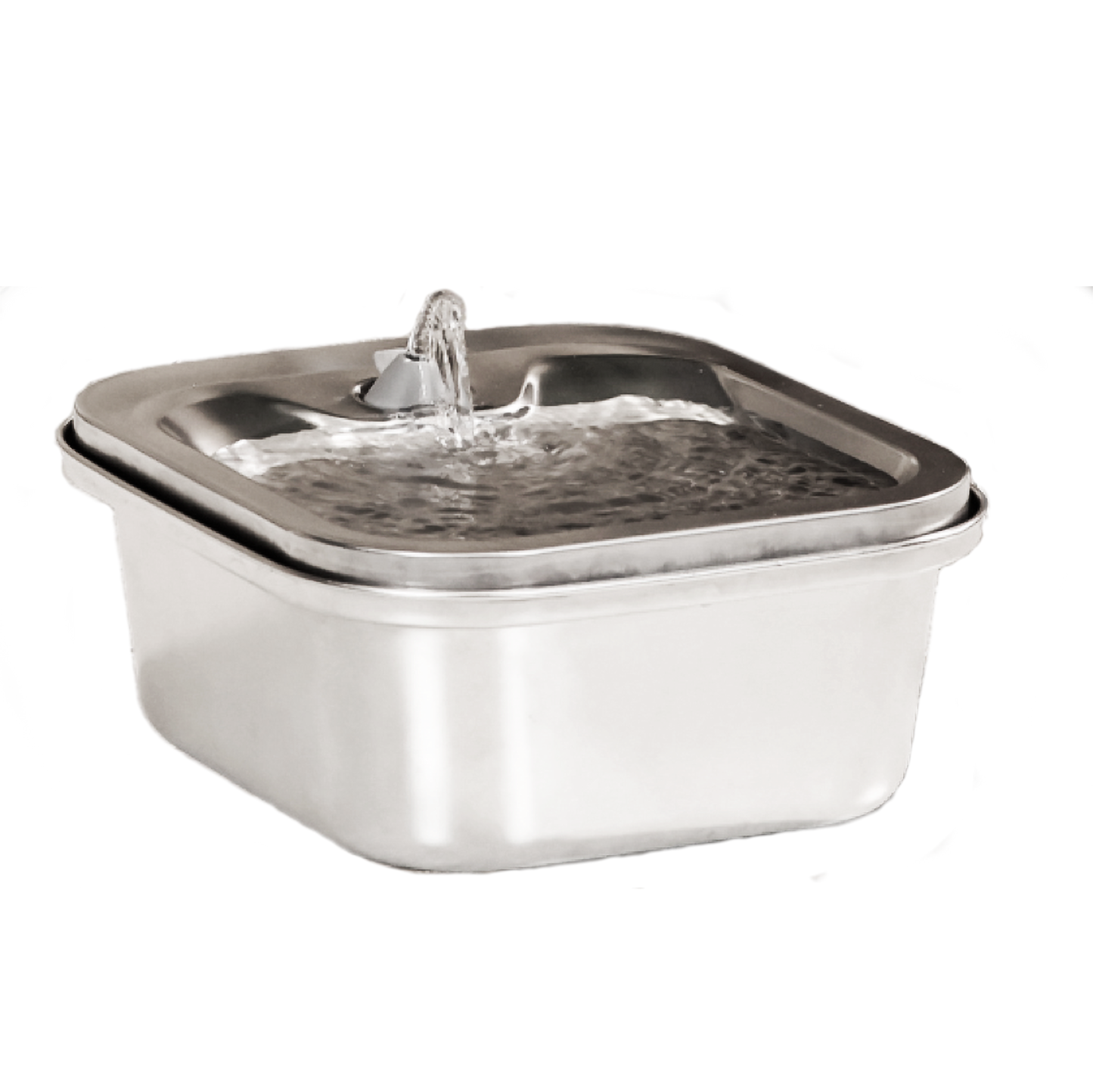 Dispenser apa automat tip fantana pisici si caini, otel inoxidabil 
WF008