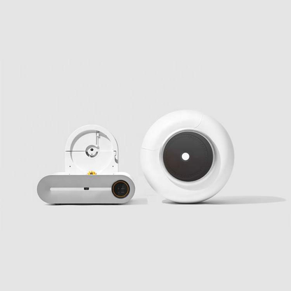 Litiera smart automata pentru pisici, sistem auto-curatare, sterilizare automata UV, aplicatie telefon