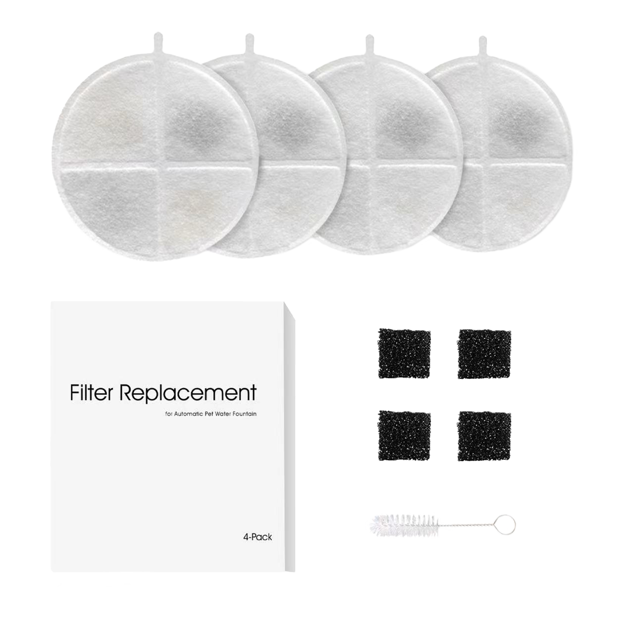 Set filtre dispenser apa tip fantana pisici si caini WF116